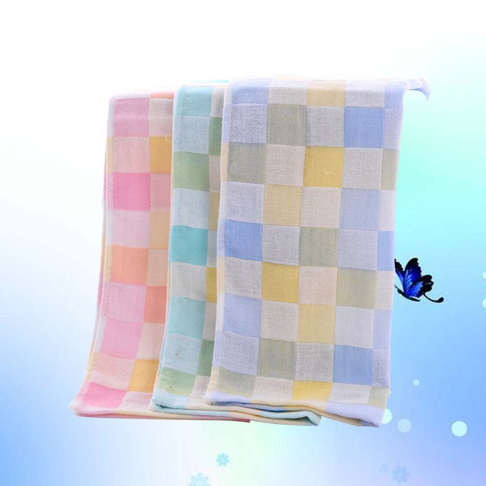 Home Textiles In Pakistan - 3개입 이중 레이어 거즈 타월 순면