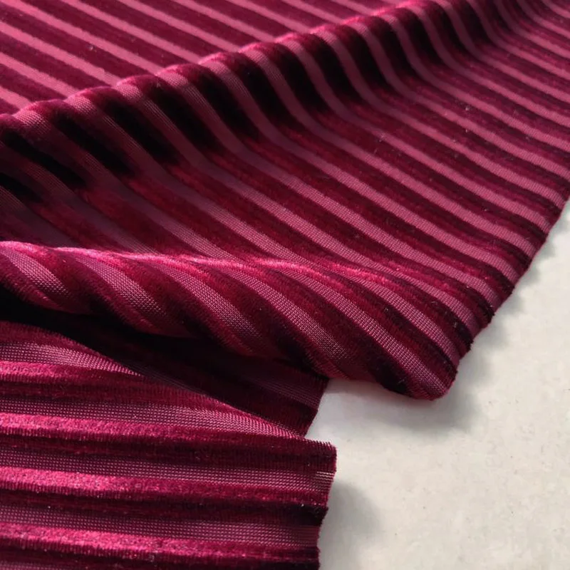 Home Textiles Luxury Curtains - 벨벳 패브릭 천으로 벨벳 드레스 의류에