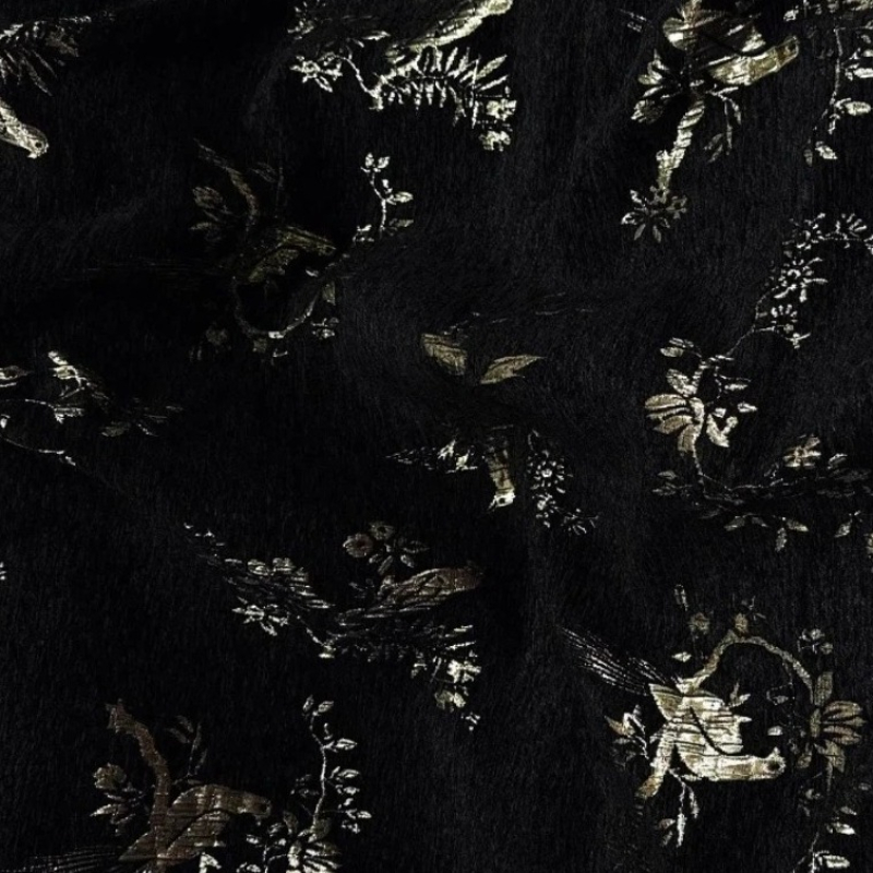 금사 자수 자카드 엠보싱 한푸 원단 재봉 부드러운 커튼 - Home Textiles Luxury Curtains 리뷰 및 가격