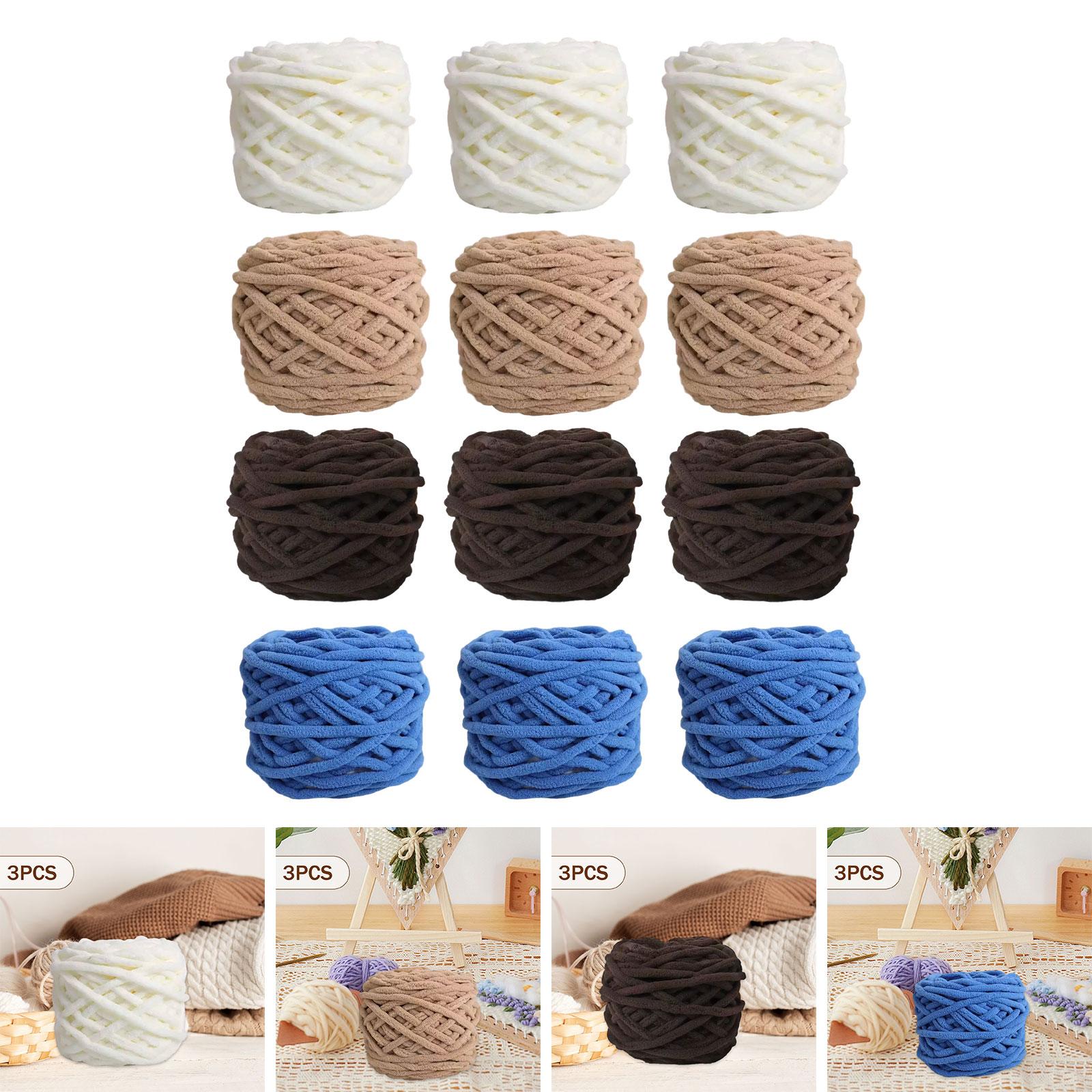 초대형 폴리에스터 셔닐 털실, 니트, 코바늘 뜨개질,  - Throw Blanket Chunky Knit 리뷰 및 가격
