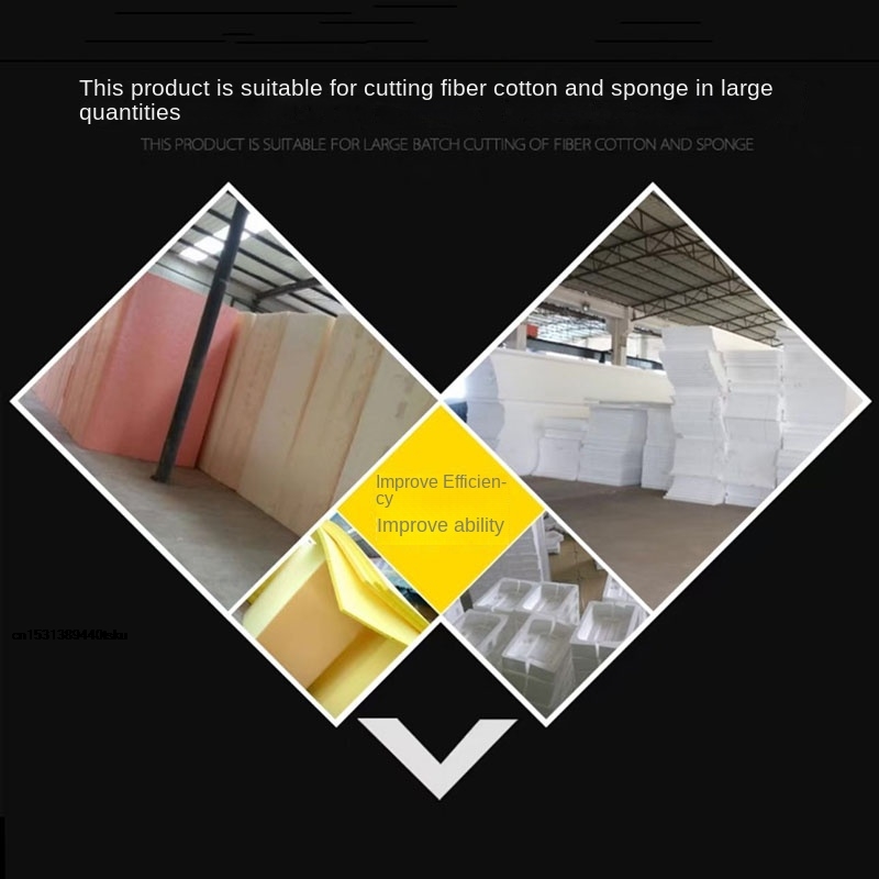 08170 면화, 화학섬유, 스펀지 절단에 유용한 전기 - Home Textile Industry 리뷰 및 가격