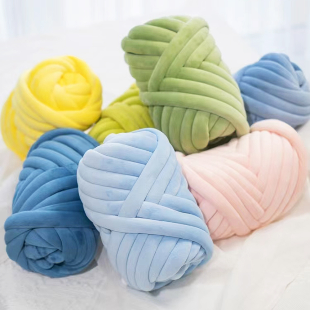DIY 담요 모자용 슈퍼 벨벳 청키 원사, 두꺼운 코어 - Throw Blanket Chunky Knit 리뷰 및 가격