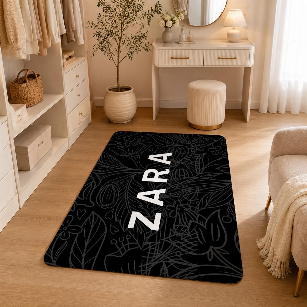 패션 브랜드 Z-Zara 바닥 매트 미끄럼 방지 흡수성 - Zara Home Textiles 리뷰 및 가격
