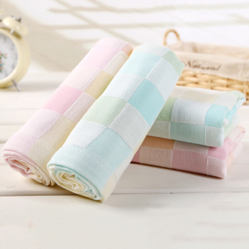 3Pcs 거즈 타월 이중 레이어 흡수성 면 손수건 가정 - Home Textiles In Pakistan 리뷰 및 가격