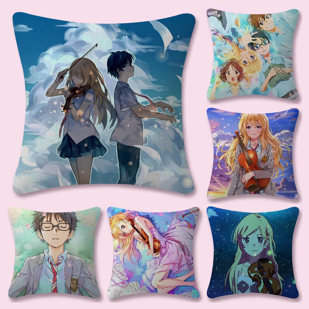 Anime Your Lie In A-April 미니 4 - Your Home Textiles 리뷰 및 가격